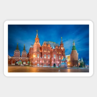 The State Historical Museum in Moscow, Russia Sticker